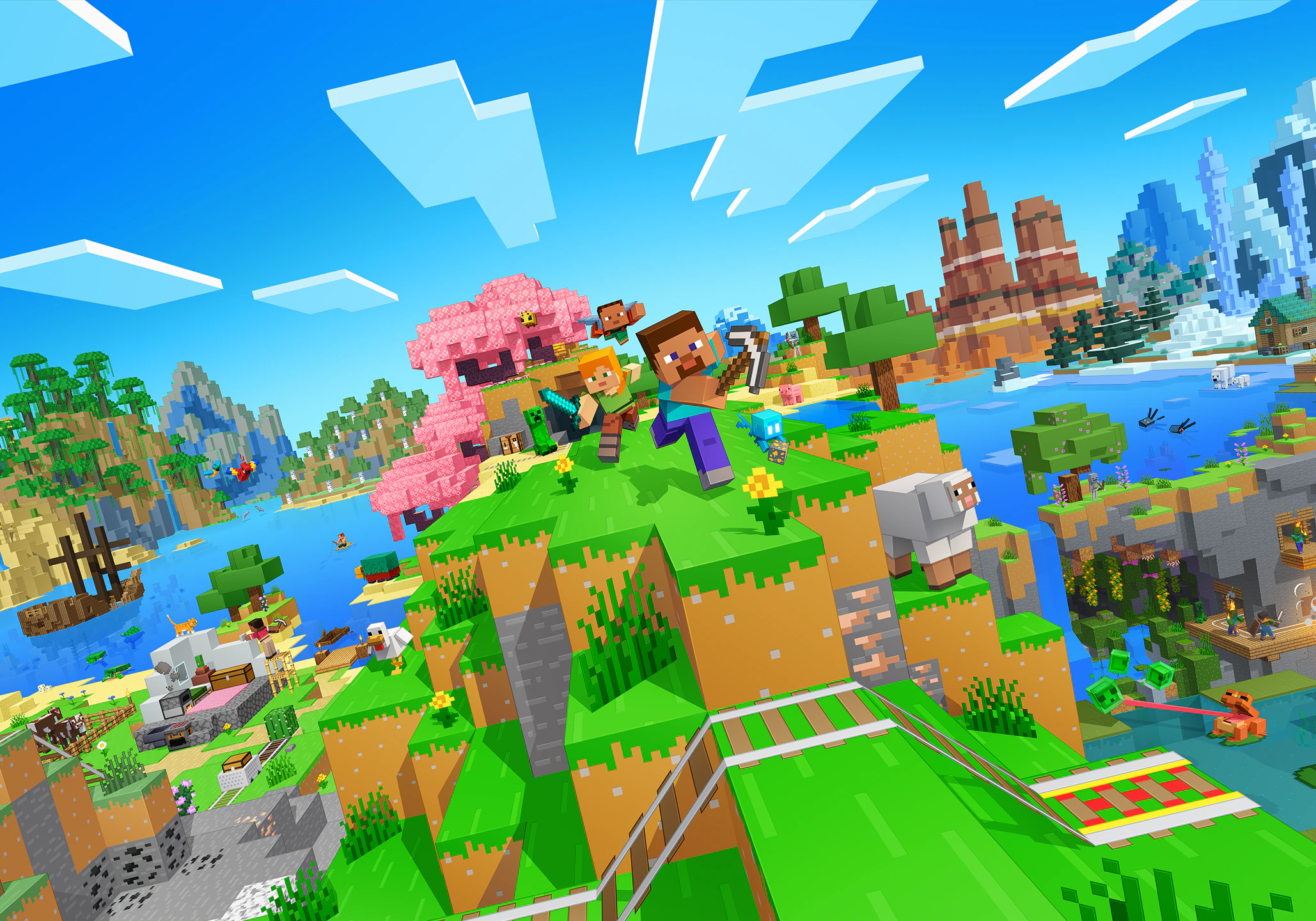 Minecraft — Mojang / Microsoft